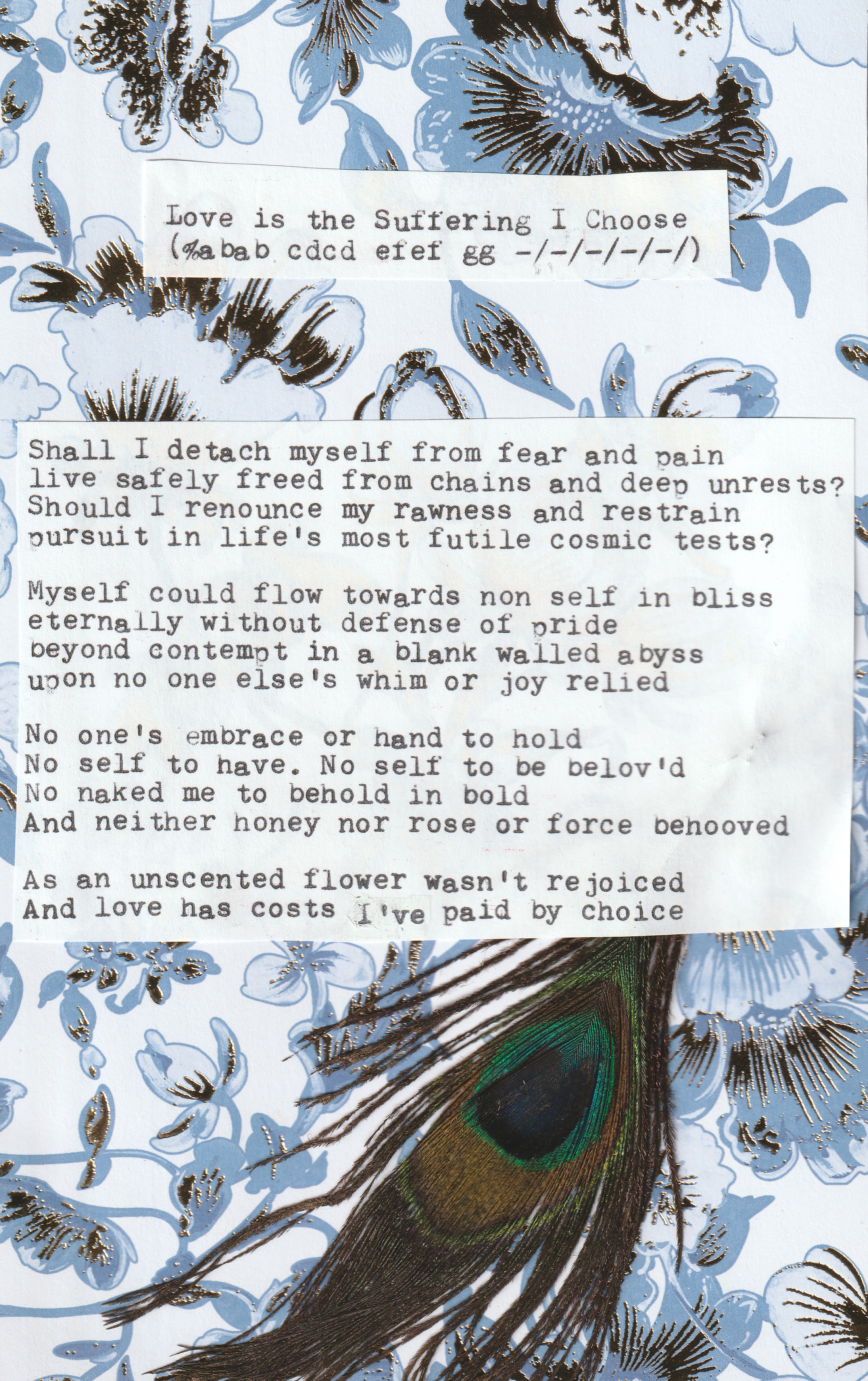 Love is the Suffering I Choose — cover